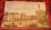 Old Piazza Signoria Tapestry Pillowcase