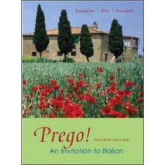 Prego! An Invitation to Italian - Seventh Edition by Lazzarino and Peccianti (2008)