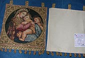 Madonna, Child & Angel Tapestry