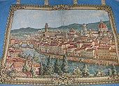Florence Arno River & Duomo Tapestry